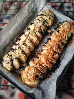 Foto resep Banana Chocolate Strudel