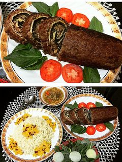 عکسی از دستور رولت گوشت