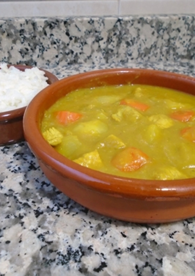 Una foto de Kare o curry japonés
