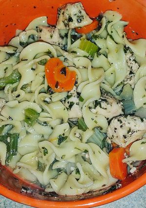 A picture of Weeknight Chicken Noodle Soup.