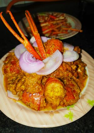 A picture of Prawn Besaro.