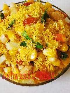 स्वीट कॉर्न चाट (sweet corn chat recipe in marathi) रेसिपी चे मुख्य फोटो