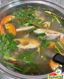 Tom Yum with Tilapia and Holy Basil