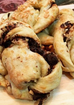 Foto resep Chocolate swirl buns💞💞💞