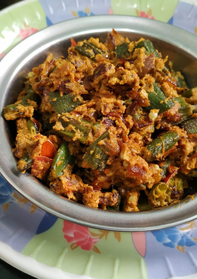 வெண்டைக்காய் மசாலா செய்முறை முக்கிய புகைப்படம்