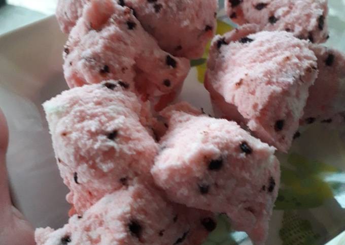 Bagaimana Menyiapkan Bolu kukus tanpa air soda yang Enak Banget