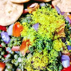 A picture of Sprouted Moong Chaat.