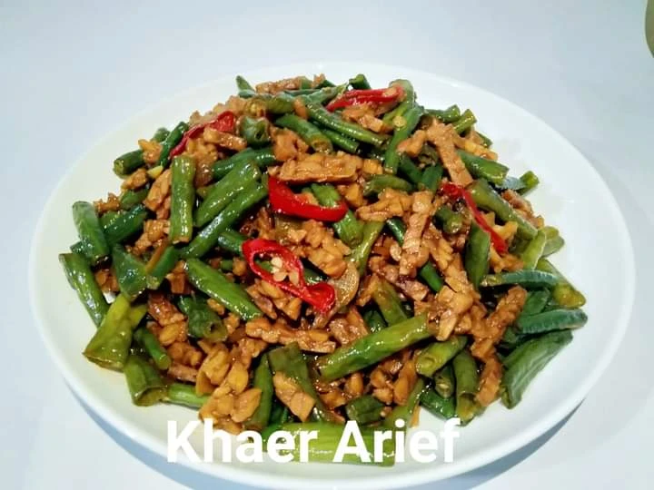 Cara Gampang Membuat Resep Oseng tempe kacang panjang yang Menggugah Selera Anti Ribet, Lezat Sekali