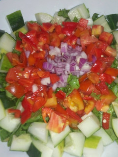 A picture of Simple salad.