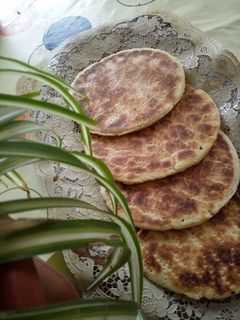 صورة لوصفة خبز الفطير😋😋