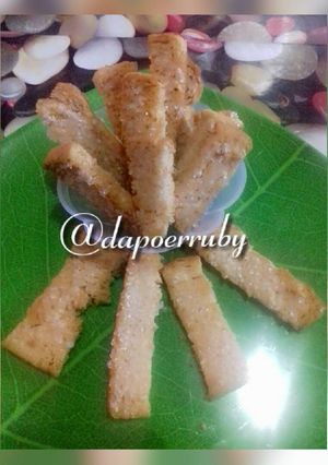 Foto resep Stick roti tawar tabur gula