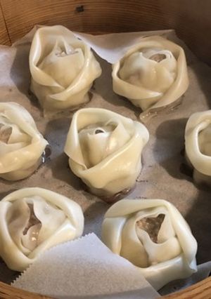 A picture of ★Rose steamed dumplings★.