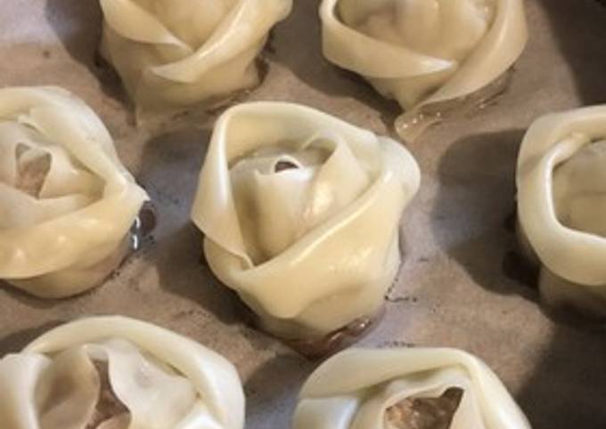 ★Rose steamed dumplings★