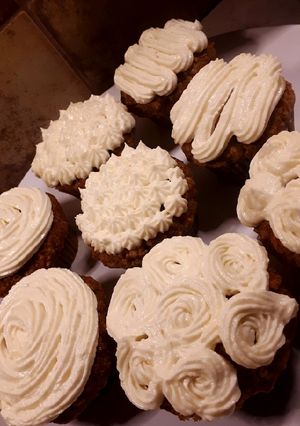 Répatorta muffin formában recept fotója