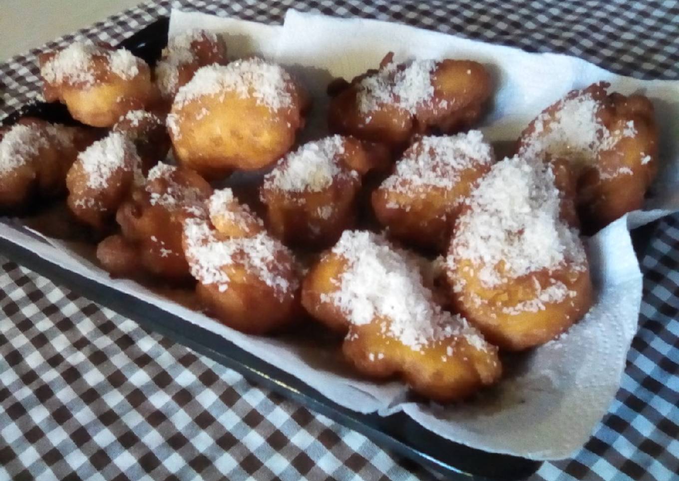 Buñuelos de harina de maíz 🌽