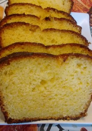 Una foto de Torta fácil de naranja