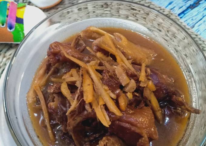 Resep Ayam Arak. Ayam Kechiu untuk Ciapo setelah melahirkan oleh