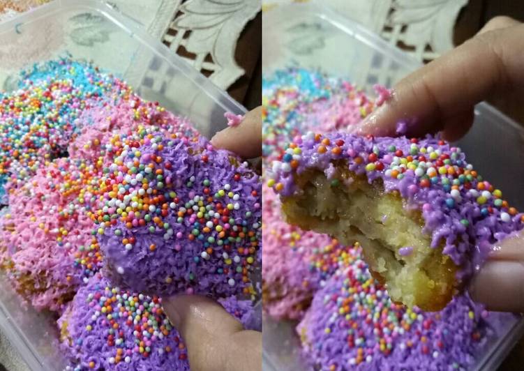 Resep Banana Nuggets Rainbow Anti Gagal