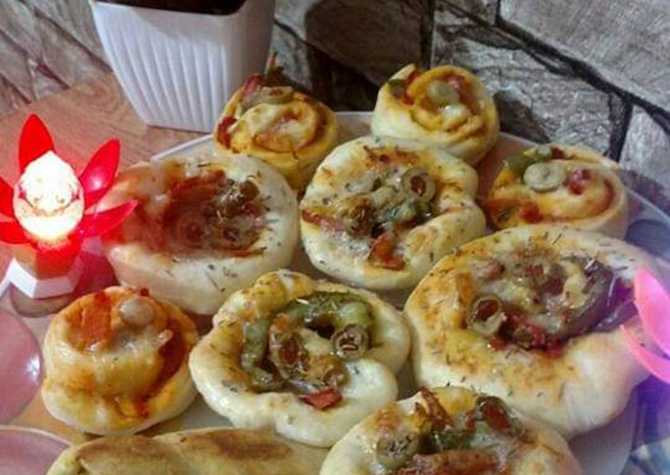 Pizza Muffins Cups