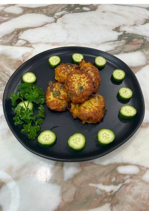 A picture of Palestinian Mshat (Cauliflower fritters) recipe.