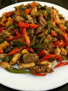 Foto resep Oseng Mercon Sapi Tempe