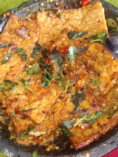 Foto resep Tempe penyet sambal kemangi