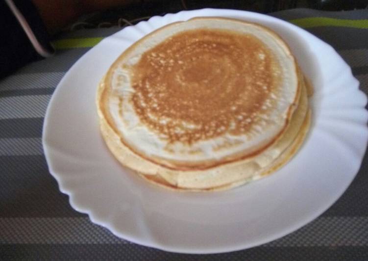 Recipe of Quick Coconut pancakes