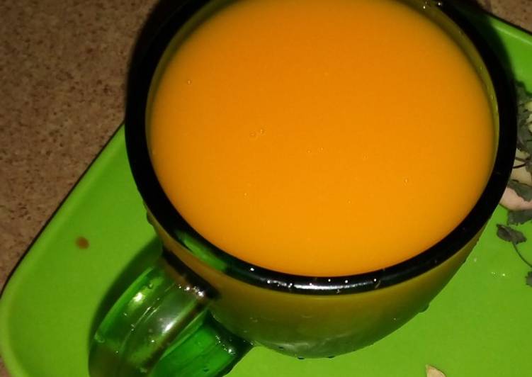 Steps to Prepare Super Quick Homemade Mango juice