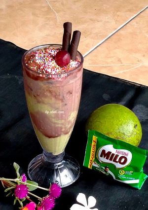 Foto resep Es Kocok Pokat Milo