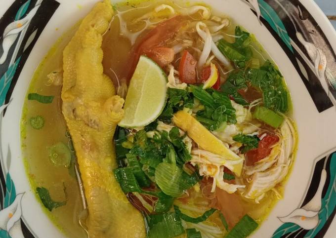 Soto ayam ceker