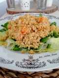 Ensalada de quinoa y calabaza asada
