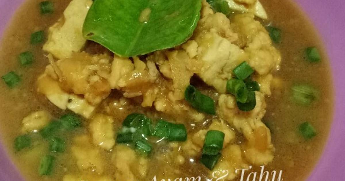 Resep Semur Ayam & Tahu (Mpasi 9 bulan) oleh Lailil Ziana W Cookpad