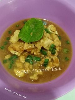 Foto resep Semur Ayam & Tahu (Mpasi 9 bulan)