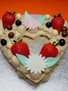 Una foto de Tarta Tendencia 2018 Corazón