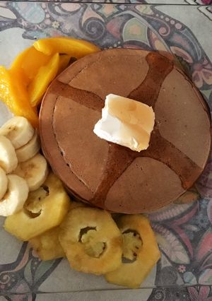 Una foto de Pancake o Hotcake de Cacao