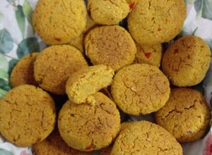 Una foto de Scones de garbanzos