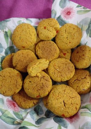 Una foto de Scones de garbanzos