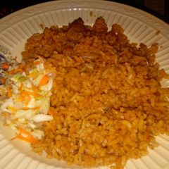 A picture of Party jollof rice.
