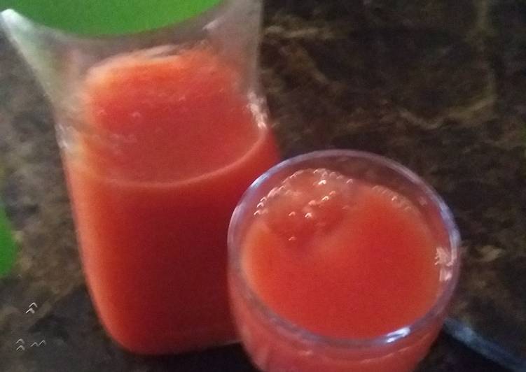 Easiest Way to Make Super Quick Homemade Watermelon juice