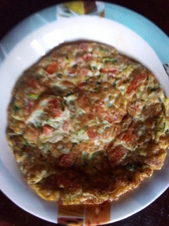 A picture of Courgettes omullette.