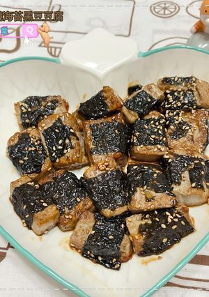 照燒海苔黑豆豆腐 的食譜成品照片