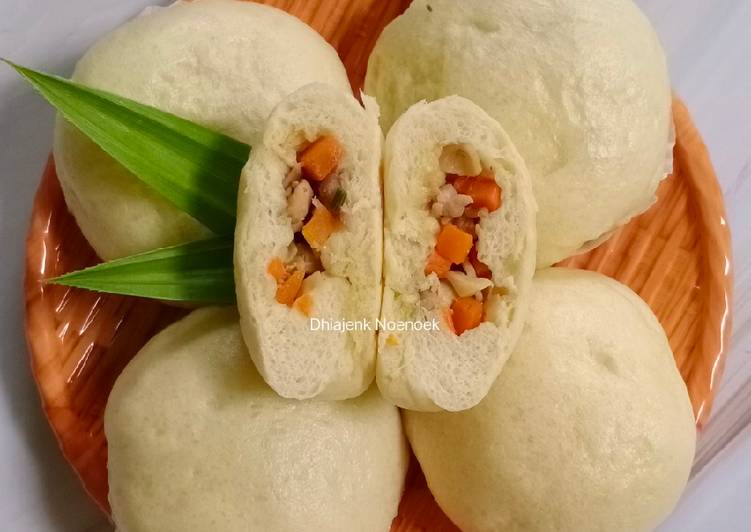 Resep masakan Bakpao Ayam | Langkah Membuat Bakpao Ayam Yang Sempurna