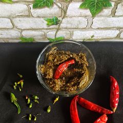 A picture of Gongura Chutney.
