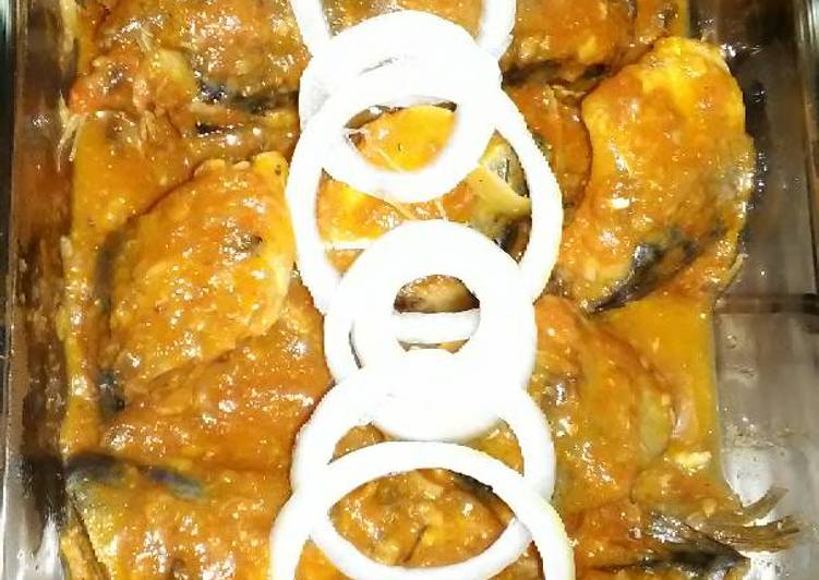 Cara buat Ikan tengiri saus tomat yang nikmat dan Mudah Dibuat