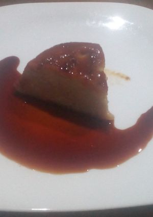 Una foto de Budin de pan sin horno