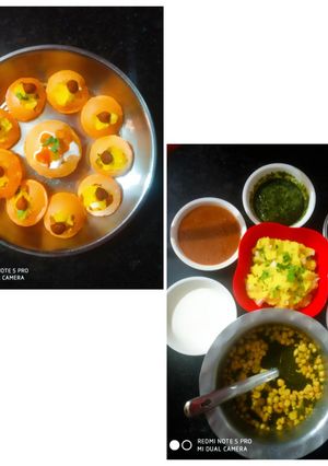 गोलगप्पे (Golgappe recipe in hindi) रेसिपी मुख्य फोटो