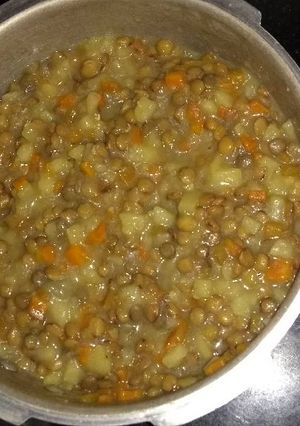 Una foto de Sopa de Lentejas