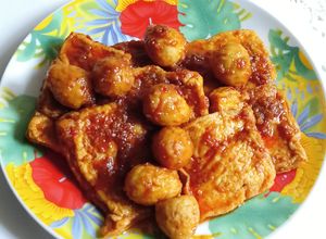 Foto resep 574. Bali Tahu Telor Puyuh Bumbu Instan Mahmudah BMM