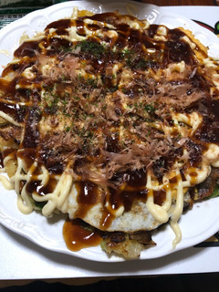 A picture of Osaka Okonomiyaki.