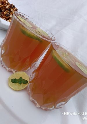 A picture of Tamarind iced tea.